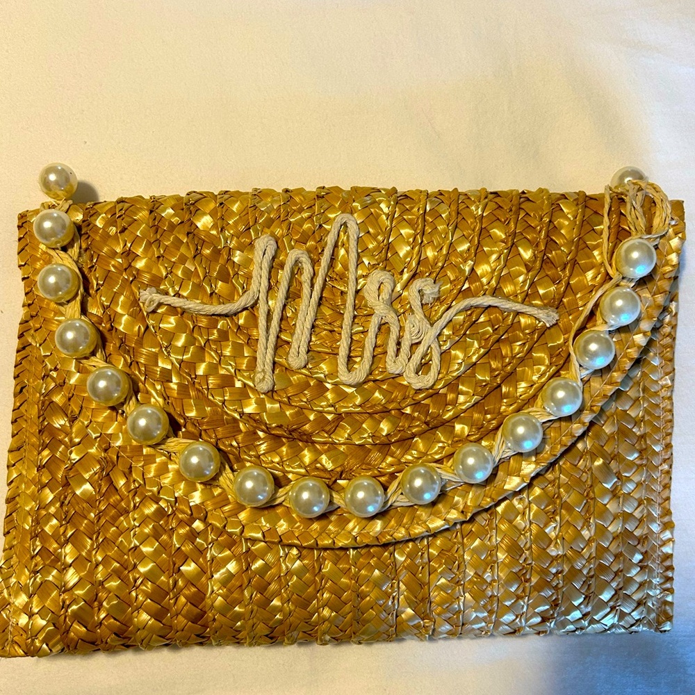 MRS bride clutch!